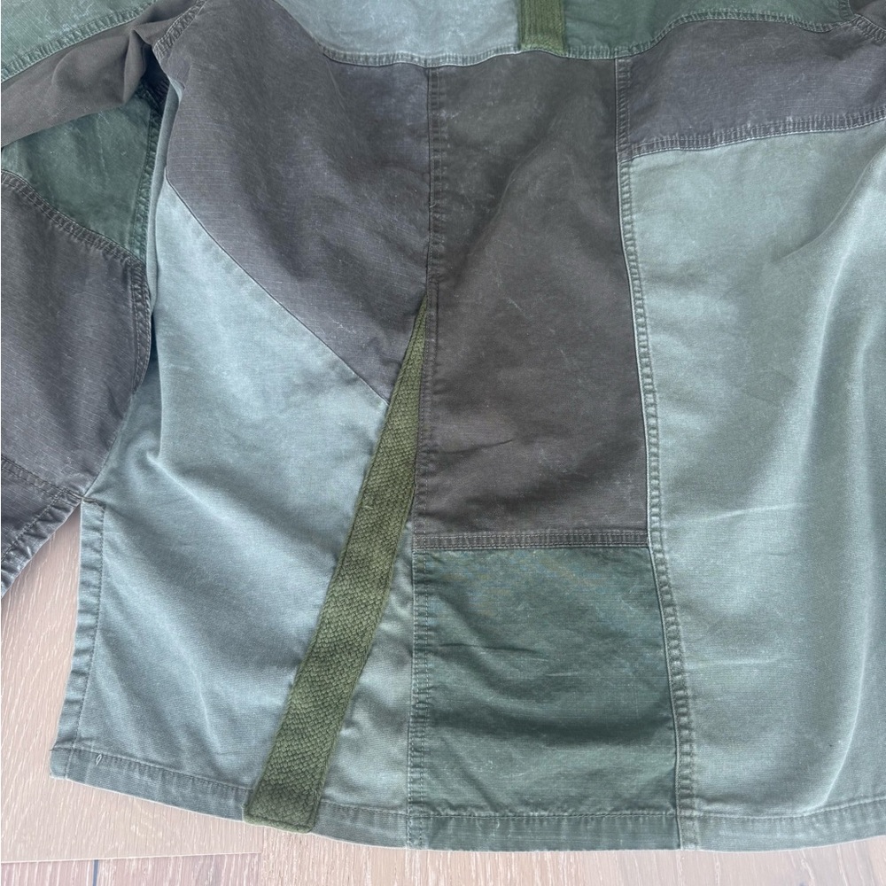 Anthropologie Hei Hei Patchwork Kimono Jacket Green M\L - Picture 10 of 10